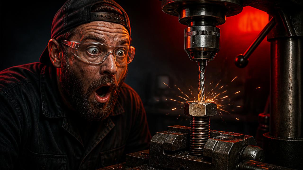 Drilling grade 8 without cooking your bit